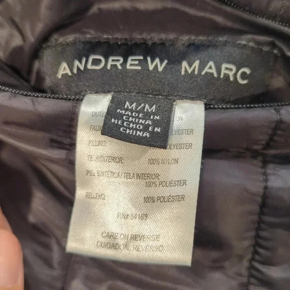 ANDREW MARC PUFFER JACKET - WOMENS M - Picture 10 of 15